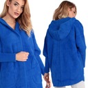 ALPAKA DAMSKA PŁASZCZ KURTKA SWETER CIEPŁA DŁUGA KAPTUR CHABROWY 1946