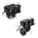 2ШТ ПОТУЖНА ФАРА LED (СВІТЛОДІОД) АВТОМОБІЛЬНА РОБОЧА ГАЛОГЕН 20W 12V - 24V  (18485371978) фото min 11