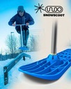 Indo Snowscoot трюковой самокат для снега | Синий
