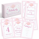 ФОТОКАРТЫ ПЕРВЫЙ ГОД ЖИЗНИ РОЗОВАЯ КОРОБКА Z2