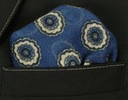 Мужской нагрудный платок Chattier бежевого и синего цвета