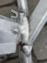 СТЕЛАЖ ЗАД KTM SXF SX EXC EXCF 16-19 SUBFRAME ПЛАСТИК ЗАДНІЙ  фото 6