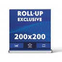 РОЛЛ-АП ЭКСКЛЮЗИВ 200х200см Премиум Стенка