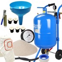 МОБИЛЬНЫЙ СИФОН ПЕСКОСТРОЙКА 38Л 40Л + АБРАЗИВ 25кг ПЕСОК