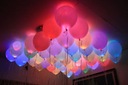 Balónik LED svietiaci 5 ks mix farieb 30 cm Značka iná