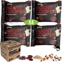 МЕНЯ МИНИ-БАР AGENT COOPER КОФЕ RAW VEGAN Без сахара и глютена 20 г x4