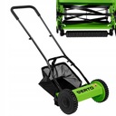 РУЧНАЯ КОСИЛКА С ТОЛКАТЕЛЬНЫМ БАРАБАНОМ, механическая КОРЗИНА