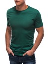 T-shirt męski basic EM-TSBS-0100 zielony L Marka bez marki