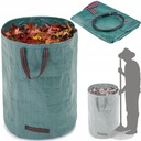 САДОВАЯ КОРЗИНА, СКЛАДНАЯ СУМКА ДЛЯ ЛИСТОВ, МЕШОК ДЛЯ ТРАВЫ 120 Л, РУЧКИ