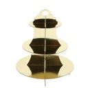 ЗОЛОТАЯ БУМАЖНАЯ ТАРЕЛКА ДЛЯ ТОРТА И КУББИНСА, ДЕНЬ РОЖДЕНИЯ, КРЕЩЕНИЯ, ПРИЧАСТИЕ