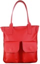 Кожаная женская сумка-шоппер Портфель из натуральной кожи Vera Pelle
