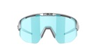 Cyklistické okuliare Bliz Matrix Silver Metallic Frame Farba šošoviek modrá