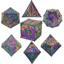 Набор артефактов дракона из 7 металлических костей RPG