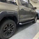 NISSAN NAVARA 2016 > BULL BAR PARACHOQUE LADO ESCALONES BOKI SÚPER POTENTE NEGRAS ACERO 