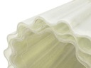 Прозрачная волнистая полиэфирная плита в рулоне 2 х 10.