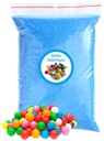 Цветной и ароматизированный сахар 4x 1 кг Doypack для набора сладкой ваты