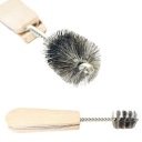 ФИТИНГИ МЕДНАЯ ЩЕТКА CU 15 ОЧИСТИТЕЛЬНАЯ СТАЛЬНАЯ ЩЕТКА ДЛЯ МЕДНЫХ ТРУБ