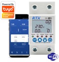 Счетчик энергии RTX Измерение ваттметра тока до 63 А TUYA WiFi DIN