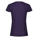 KOSZULKA Fruit of The Loom ladyORG Purple L Model Lady Original T - 145