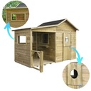 Drewniany Domek Ogrodowy dla Dzieci ELA od 4iQ