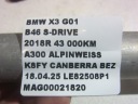 BMW X3 G01 G02 ARBRE DIRECTION CROISILLON COLONNES 6887185 6884648 32306890966photo 10