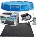 СОЛНЕЧНЫЙ КОВРИК ДЛЯ НАГРЕВА ВОДЫ INTEX 120x120CM КОВрик С НАГРЕВАНИЕМ ДЛЯ БАССЕЙНА