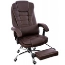Регулируемый офисный стул BROWN FBK03 с подставкой для ног
