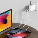 СЕТЕВОЕ ЗАРЯДНОЕ УСТРОЙСТВО ROCK USB C A GAN С КАБЕЛЕМ ПИТАНИЯ 65 ВТ USB-C QC PD