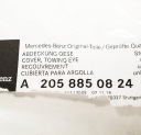 MB C-CLASS W205 REAR PARE-CHOCS DIFFUSER TOW HOOK COVER A2058850824 2016photo 10