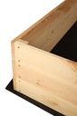 Ящик для овощей деревянная грядка HIGH inspekt 160x120 ECO