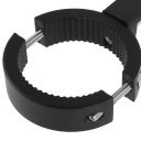 BLACK ALUMINUM MOTORCYCLE FASTENERS MONITORING DO LIGHTS LED Z REGULOWANYM ZACISKIEM  photo 13