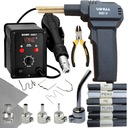 858D II 960В МАШИНА ДЛЯ СВАРКИ ПЛАСТИКОВ СТЕПЛЕР ДЛЯ ПЛАСТИКОВ, ДЛИННАЯ НАСАДКА, 6 ВИДОВ СВЯЗЫВАЮЩИХ МАТЕРИАЛОВ