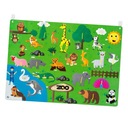 Четкая табличка для историй, история истории, фланелевая доска, зоопарк для обучения образованию