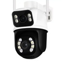 ДВОЙНАЯ ВРАЩАЮЩАЯСЯ НАРУЖНАЯ IP-КАМЕРА WIFI 6MPX
