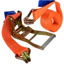 ТРАНСПОРТНЫЙ РЕМЕНЬ + ТРЕЩОТКА ДЛЯ КРЕПЛЕНИЯ ПРОЧНОГО РЕМЕНЯ, длина 6М 5 ТОНН