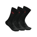 НОСКИ WILSON CREW 39-46 3 ПАРЫ, ЧЕРНЫЕ