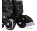 Ролики, Квади, Фігурні Ковзани 4в1 RAVEN Helixi Black/Violet Колеса LED