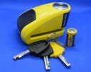 БЛОКУВАННЯ NA ДИСКИ ГАЛЬМІВНОЮ AUVRAY B-LOCK 10 ZOLTO-CZARNA  фото 7