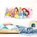 Naklejka dla dzieci KSIĘŻNICZKI DISNEY’A RMK3182GM
