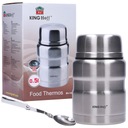 LunchBox ланч-термос для супа столовая еда 0,5л + ложка Kinghoff