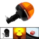 STROBOSKOP KOGUT 40 LED TRZPIEŃ LAMPA BŁYSKOWA POMARAŃCZOWA 12V 24V