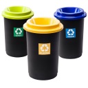 НАБОР БАК ДЛЯ СЕГРЕГАЦИИ МУСОРОВ 50 Л БИН ECO 3 шт.