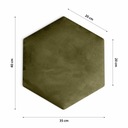 Čalúnené panely Medové náplasti Hexagon EAN (GTIN) 5905300151627