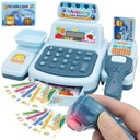 ДЕТСКИЙ КАССОВЫЙ АППАРАТ + МАГАЗИН КОРЗИНА АКСЕССУАРОВ