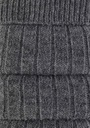 Женские гетры, теплые зимние модные толстые темно-серые CERBER