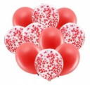 НАБОР Воздушных Шаров с конфетти ко Дню Святого Валентина СВАДЬБА 10 ШТ.