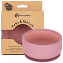 PETITE&MARS СИЛИКОНОВАЯ ДВУХЦВЕТНАЯ ЧАШКА С ПРИСОСКОЙ