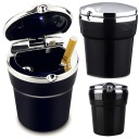 СВЕТОДИОДНАЯ АВТОМОБИЛЬНАЯ ПЕПЕЛЬНИЦА С ЗАКРЫВАЮЩЕЙСЯ КОРЗИНОЙ ВМЕСТО СВЕТОДИОДНОЙ КРУЖКИ