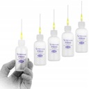 5 БУТЫЛОК С ИГЛОЙ ТОЧНЫЙ ДОЗАТОР HP LDPE 50 мл ДЛЯ АЦЕТОННОЙ КИСЛОТЫ И ЭТАНОЛА