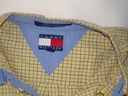 Koszula męska Tommy Hilfiger r. M USA bawełna Wzór dominujący kratka